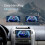 Central multimídia automotiva 1 DIN com tela sensível ao toque retrátil de 7 polegadas, Bluetooth, rádio FM e espelhamento de tela. 5