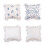Delicate Ruffle Pillowcase Cotton-blue embroidery pillowcase 2