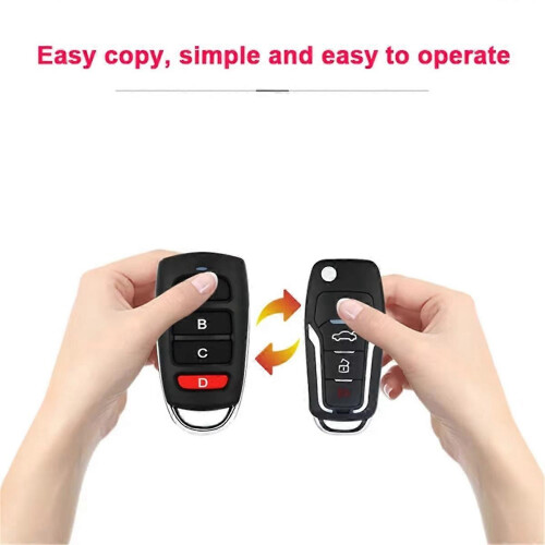 10pcs 433Mhz Fixed Code Remote Duplicator Electric Garage Gate Door Opener Cloning Copy Remote 2