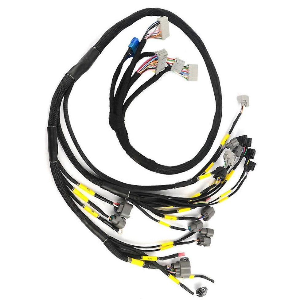 Cnch-0Bd1-1 Fic30 Engine Wiring Harness, Compatible With Honda Civic Integra B16 B18 D16 Ek Eg Em Obd2 3879488900228