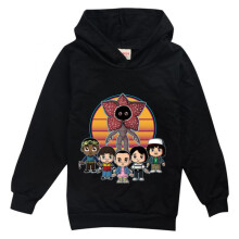 (150) Stranger Things Hellfire Club Kids Hoodie Sweatshirt Long Sleeve Hooded Pullover Casual Tops