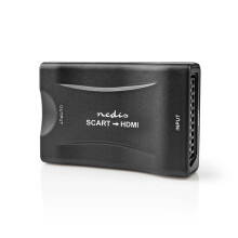 Convertidor HDMI | Euroconector hembra | Salida HDMI | Unidireccional | 1080p | 1,2 Gbps | ABS | Negro