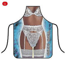(11) Kitchen Sexy Apron Woman Funny Pinafore Cooking Baking Party Cleaning Aprons