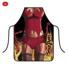 (8) Kitchen Sexy Apron Woman Funny Pinafore Cooking Baking Party Cleaning Aprons