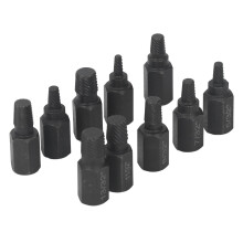 10-Piece Broken Screw Extractor Set 1/8-13/32in