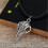 Bellatrix Lestrange Raven Bird Skull Pendant Necklace 3