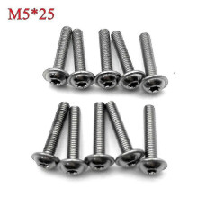 (10p M5x25) BMW Motorcycle Stainless Steel Screws Kit for R1200GS/RT, K1200/1300S/LT Models