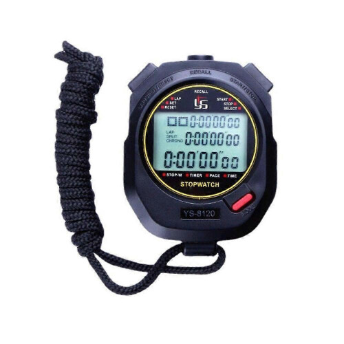 (Black, ys-810) 2025 New Stopwatch: 3x-100m Memory