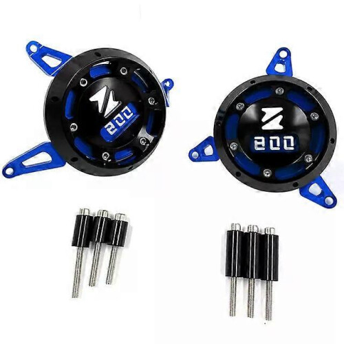 (Blue) Z800 Engine Guard Covers for 2013-2020 Kawasaki Z800, Crash Slider Protector