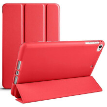 (Red) Funda de cuero para iPad Mini 5/4/3/2/1