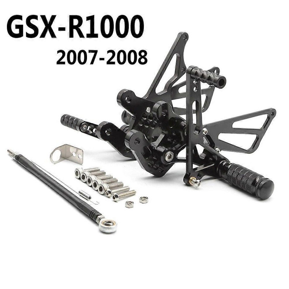 (Gold) Suzuki Gsxr1000 K7 K8 Cnc Aluminum Rearset Foot Peg Kit Gold 5996097120538