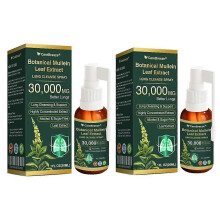 (2PCS) Spray depurativo per polmoni da 30000 mg - Estratto botanico di foglie di verbasco