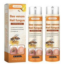 (2pcs) Nagelreparaturserum mit Bienengift & Spray gegen eingewachsene Zehennägel