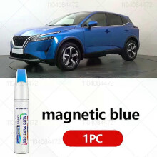 (magnetic blue) Nissan Qashqai 2006-2025 Touch Up Paint Pen - Black, White, Orange, Red