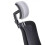 (silver gray and black) Universal Adjustable Office Chair Headrest Cushion 1