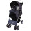 Actiaspet Blue Tartan Pet Stroller Foldable Pushchair 3