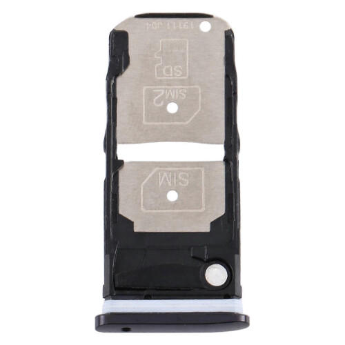 (Black) Motorola One Zoom SIM/SD Card Tray Kit
