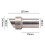 (Single hole silencer) 54.5mm Universal Motorcycle Exhaust Silencer DB Killer - Noise Reducer 1
