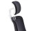 (Black and white) Universal Adjustable Office Chair Headrest Cushion 1