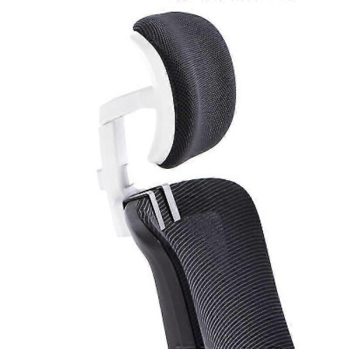 (Black and white) Universal Adjustable Office Chair Headrest Cushion
