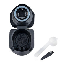 (Black, B) Adattatore per capsule da Nespresso a Dolce Gusto per Piccolo Xs Genio 2