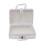 (Sky Blue, L) Vintage Rattan Makeup Organizer Box 2