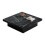 Modern square coffee table with marble look 8