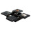 Modern square coffee table with marble look 17