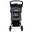 Actiaspet Blue Tartan Pet Stroller Foldable Pushchair 8