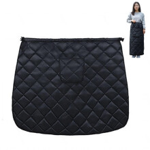 Wheelchair Leg Blanket with Zipper, Super Warm Lap Cover for Elderly, Soft Cozy Knee Warmer Gift