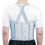 Adjustable Rib Brace Chest Binder with Shoulder Straps, Breathable Compression Support for Bruised Ribs 1
