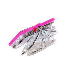 Lightweight PVC Hair Claw Clip Fun Roller Skate And Badminton-A