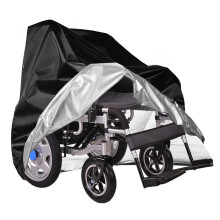 Waterproof Mobility Scooter Cover and Electric Wheelchair Rain Cover, Heavy‑Duty Oxford Fabric, Outdoor Storage Protection