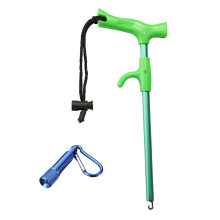 Quickly Release Fishing Hook Extractor Aluminum Tube Hook-Green