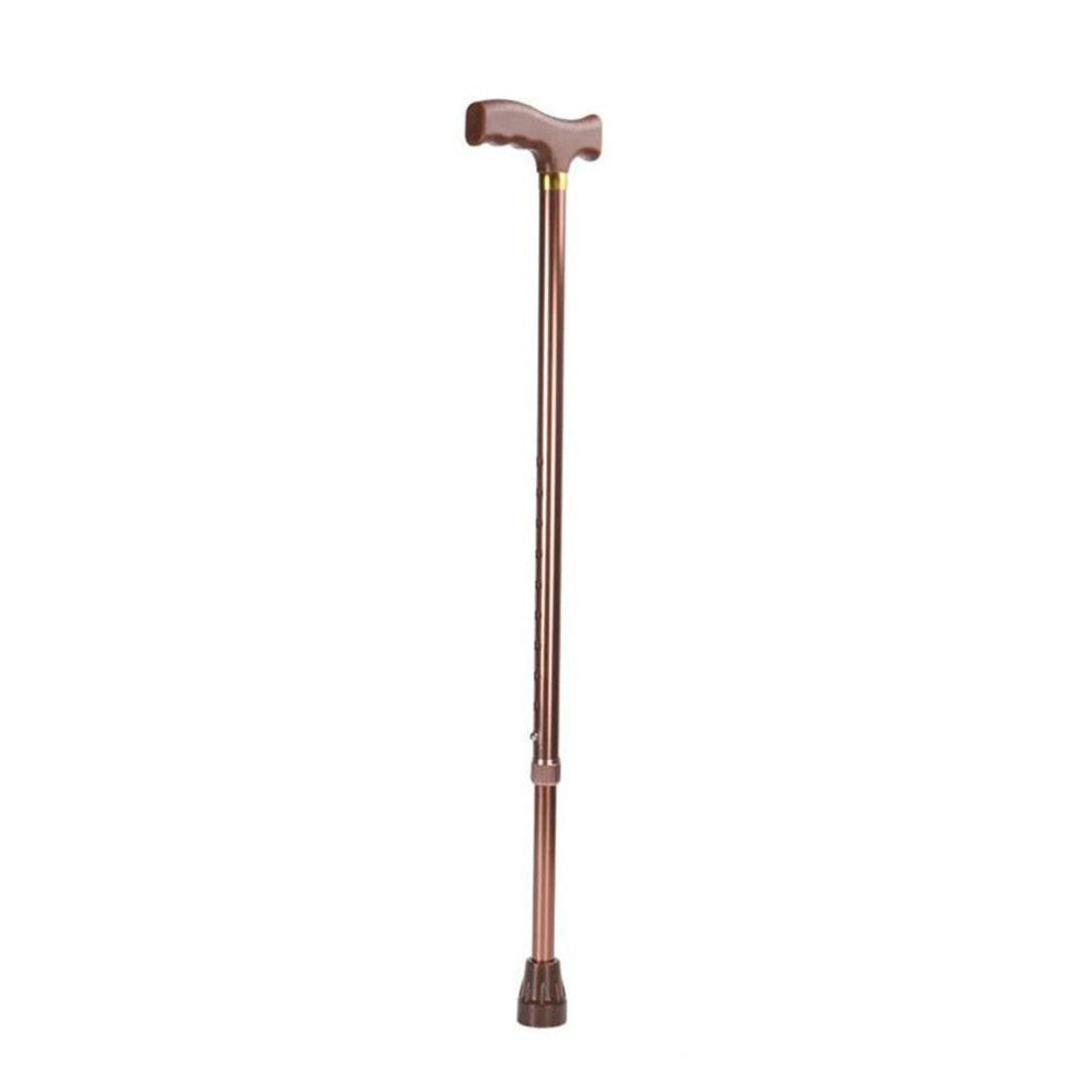 Adjustable Lightweight Walking Stick for Seniors, Ergonomic THandle Grip Aluminum Trekking Pole