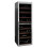 Free-standing wine fridge - WineExpert 180 Stainless 1