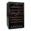 Free-standing wine fridge - WineExpert 66 Fullglass Black 1