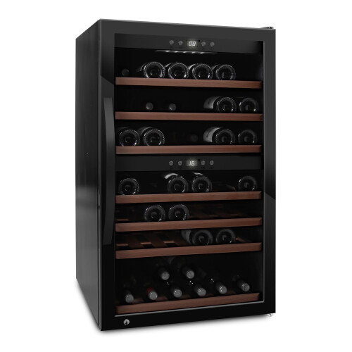 Free-standing wine fridge - WineExpert 66 Fullglass Black
