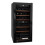 Free-standing wine fridge - WineExpert 24 Fullglass Black 1
