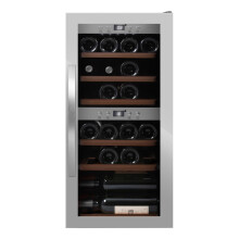 Free standing wine fridge WineExpert 24 Stainless