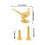 Retros Long Tail Pheasant Brasses Knob Creative-Primary Color 4