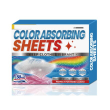 Color Catcher Sheets 50 Count for Mixed Loads, Color Transfer Protection and Vibrant Color Care