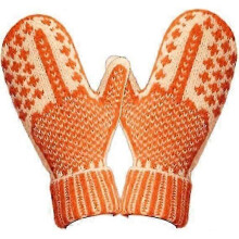 The Naughty List Mittens | Cozy Knit with a Hidden Attitude, Hand Knitted Hidden Middle Finger Winter Warm Mittens for Women New Arrival
