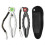 Fish Holder Tool Grabber with Coiled Strap Fishing-Silver 2