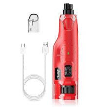 JOYU Dog Grinder Dustproof with 2 LED Light - Super Quiet Powerful 6-Speed Trimmer File for Small Medium Large Dogs New Arrival
