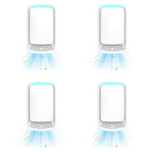 4X Air Ionizer: Quiet Portable Purifier for Bedroom, Pet, Kitchen (EU)