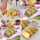 2-Pack Gold Stainless Steel Taco Holders 5