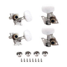 5pcs Silver Banjo Machine Heads with 4 Bushings for Guitar Bass HA103