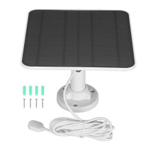 12W Solar Panel Charger IP65 Waterproof for Arlo Pro 3/4/Ultra 2/Go 2