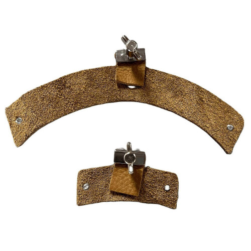 Leather Drum Dampener Pad: Reduce Overtone, Clearer Sound, Durable Low‑Profile